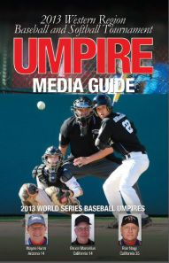 2013 West Region Umpire Media Guide
